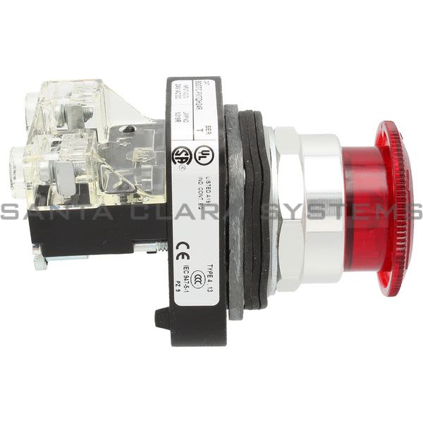 Allen Bradley 800TC-FXTQH24R Pushbutton | Finger Safe Product Image