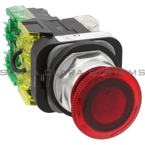 Allen Bradley 800TC-FXTQH24RA1S Pushbutton | Finger Safe Product Image