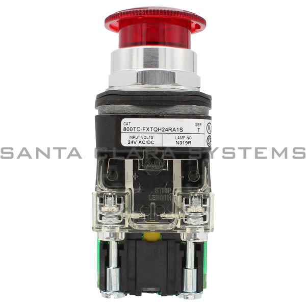 Allen Bradley 800TC-FXTQH24RA1S Pushbutton | Finger Safe Product Image