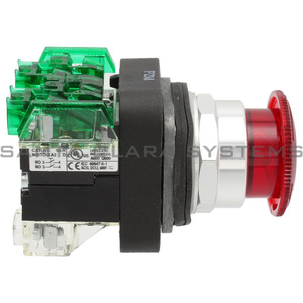 Allen Bradley 800TC-FXTQH24RA2 Pushbutton | Finger Safe Product Image