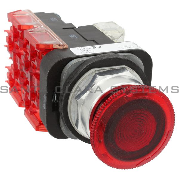 Allen Bradley 800TC-FXTQH24RA4 Pushbutton | Finger Safe Product Image