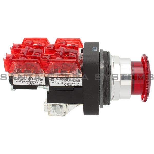 Allen Bradley 800TC-FXTQH24RA4 Pushbutton | Finger Safe Product Image