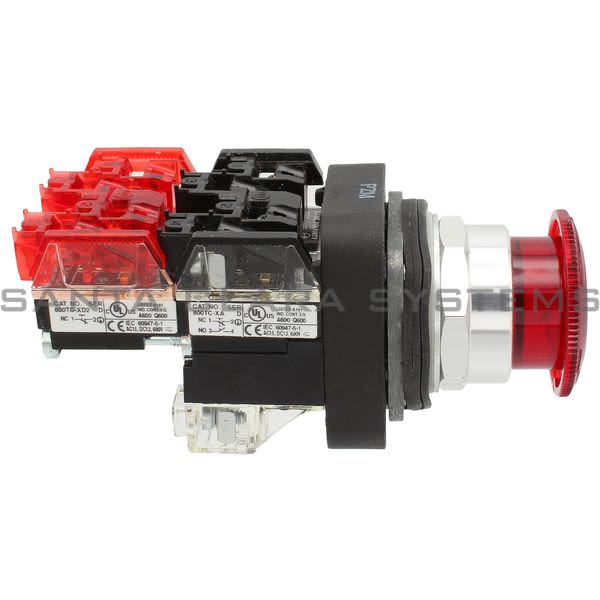 Allen Bradley 800TC-FXTQH24RAE Pushbutton | Finger Safe Product Image