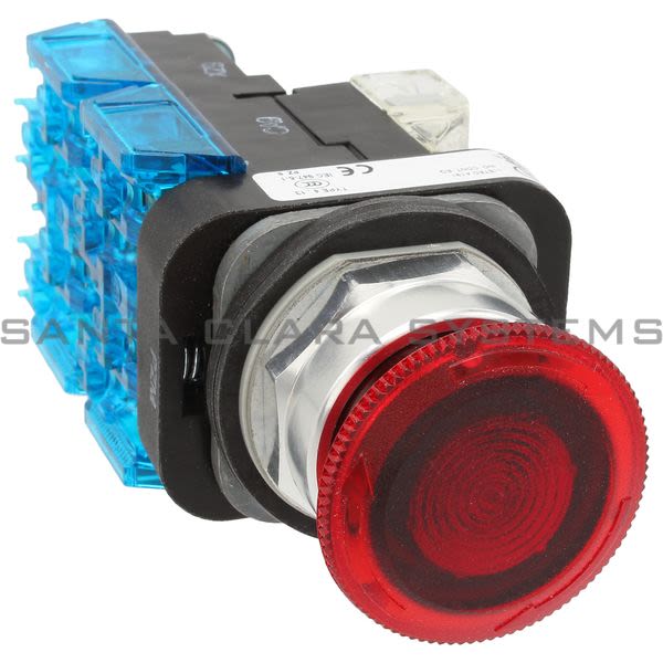 Allen Bradley 800TC-FXTQH24RBV Pushbutton | Finger Safe Product Image