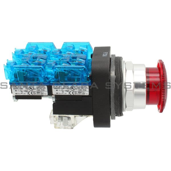 Allen Bradley 800TC-FXTQH24RBV Pushbutton | Finger Safe Product Image