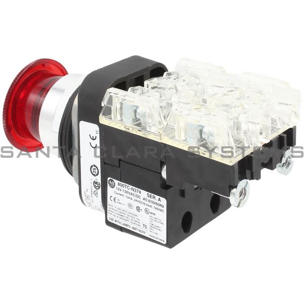 Allen Bradley 800TC-FXTQH2RA5 Push Button Product Image