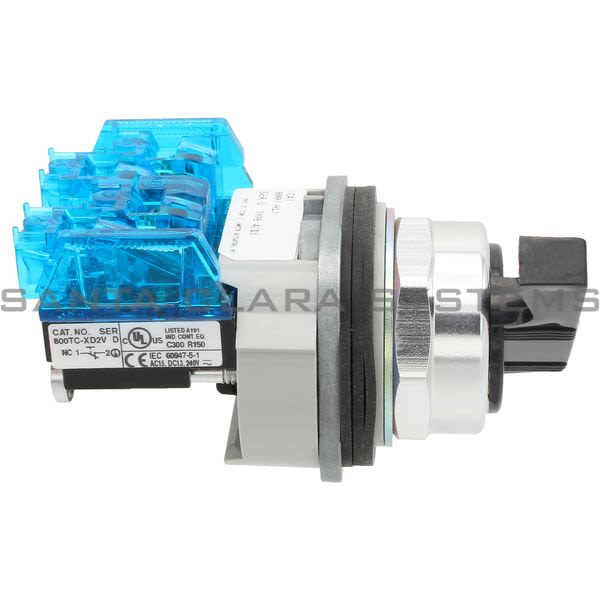 Allen Bradley 800TC-H17D2V Selector Switch | Finger Safe Product Image