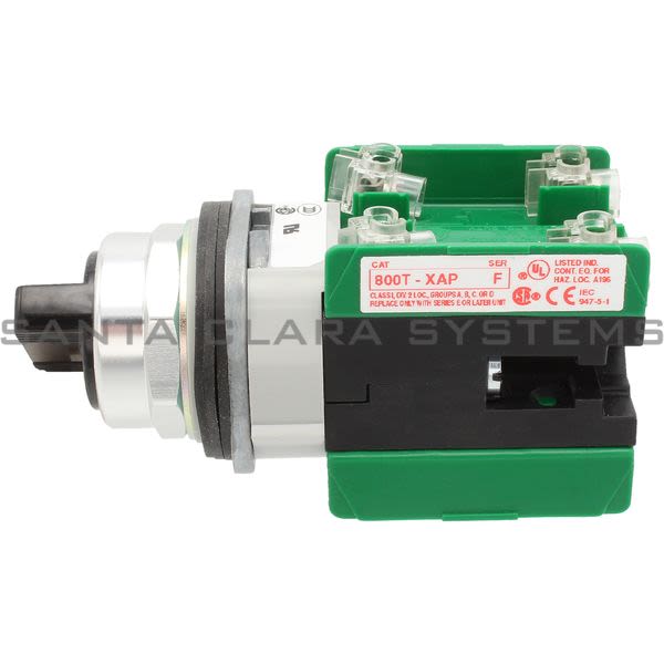 Allen Bradley 800TC-H2BP Selector Switch | Finger Safe Product Image