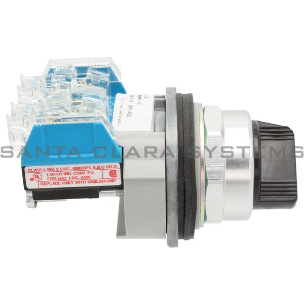 Allen Bradley 800TC-H2BR Selector Switch | Finger Safe Product Image