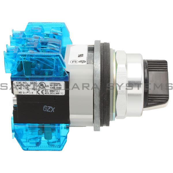 Allen Bradley 800TC-H2BV Selector Switch | Finger Safe Product Image