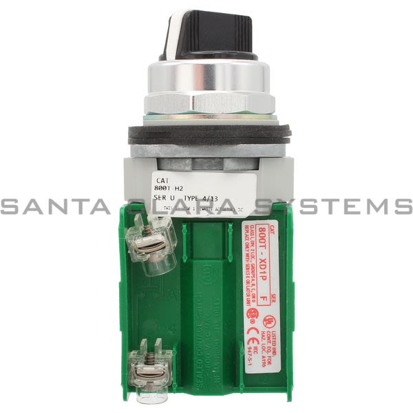 Allen Bradley 800TC-H2D1P Selector Switch | Finger Safe Product Image