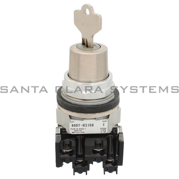 Allen Bradley 800TC-H3108B Selector Switch | Finger Safe Product Image