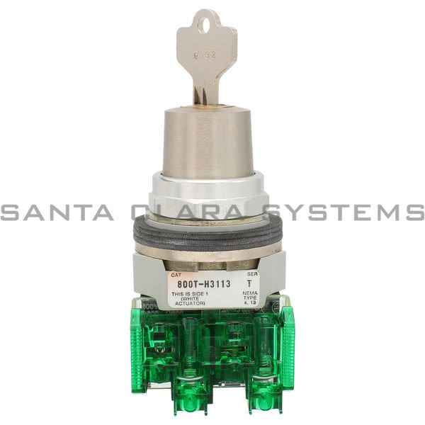 Allen Bradley 800TC-H3113D1 Selector Switch | Finger Safe Product Image