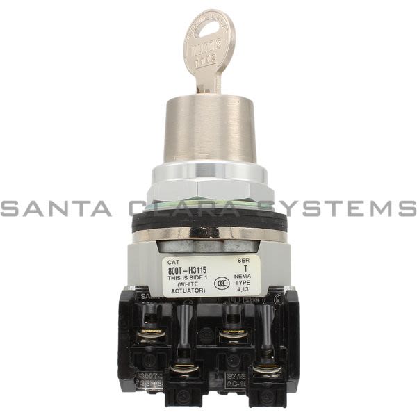 Allen Bradley 800TC-H3115B Selector Switch | Finger Safe Product Image