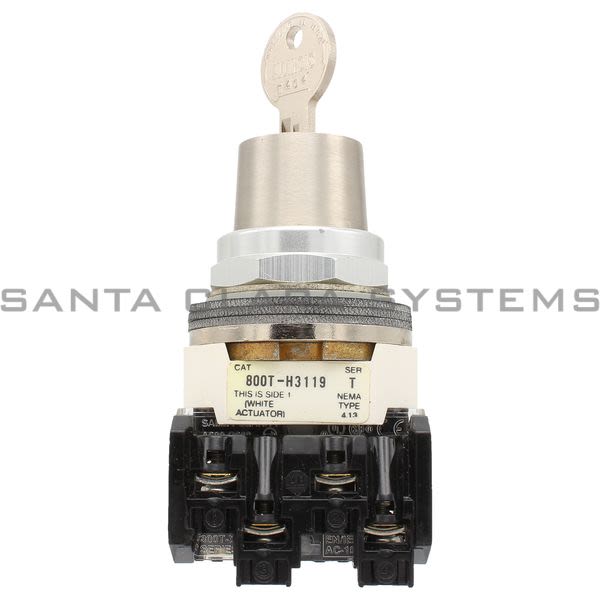 Allen Bradley 800TC-H3119B Selector Switch | Finger Safe Product Image
