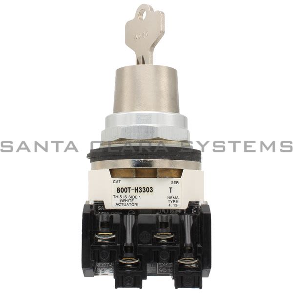 Allen Bradley 800TC-H3303B Selector Switch | Finger Safe Product Image