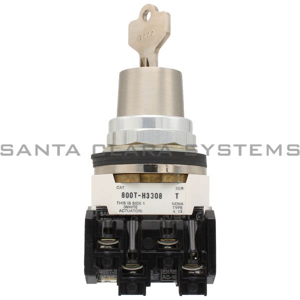 Allen Bradley 800TC-H3308B Selector Switch | Finger Safe Product Image