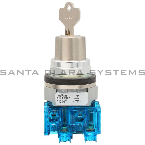 Allen Bradley 800TC-H33D1V Selector Switch | Finger Safe Product Image