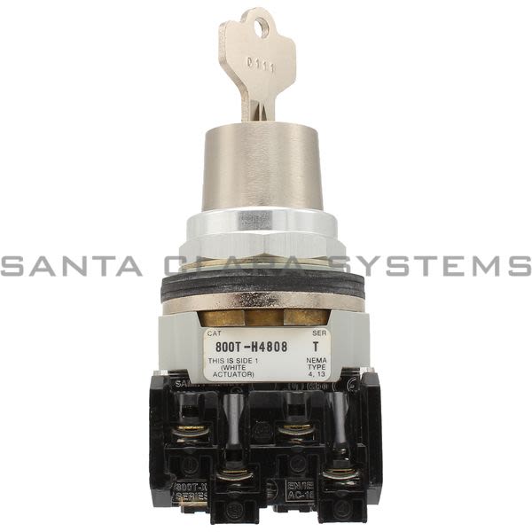 Allen Bradley 800TC-H4808B Selector Switch | Finger Safe Product Image