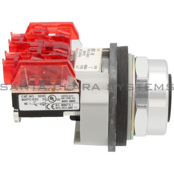 Allen Bradley 800TC-H8D2 Selector Switch | Finger Safe Product Image