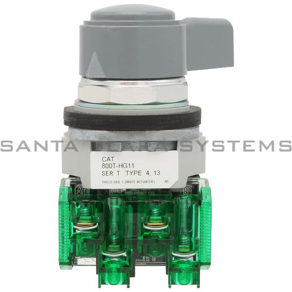 Allen Bradley 800TC-HG11A2 Selector Switch | Finger Safe Product Image