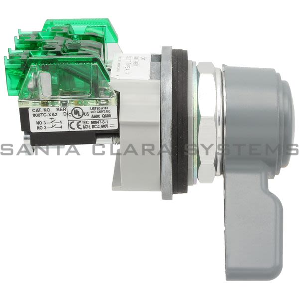 Allen Bradley 800TC-HG11A2 Selector Switch | Finger Safe Product Image