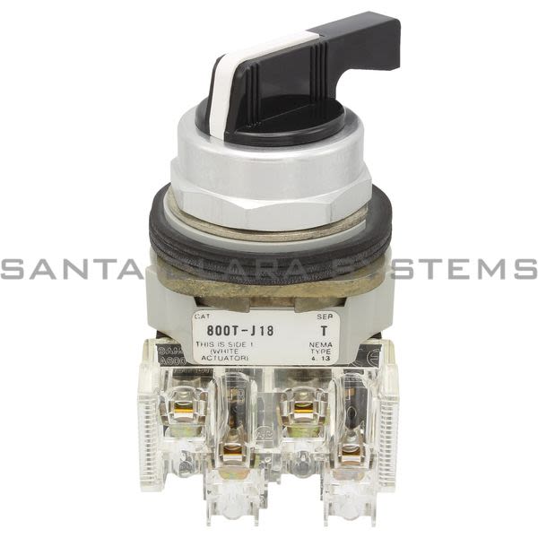 Allen Bradley 800TC-J18B Selector Switch | Finger Safe Product Image