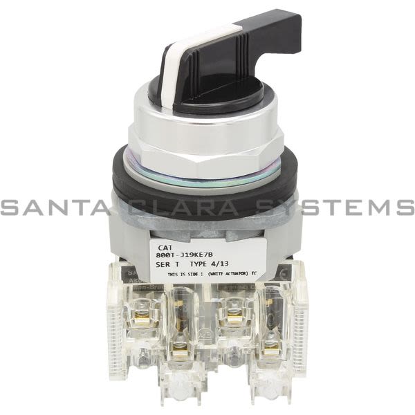 Allen Bradley 800TC-J19KE7B Selector Switch | Finger Safe Product Image