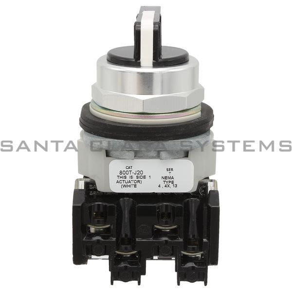Allen Bradley 800TC-J20A Selector Switch | Finger Safe Product Image