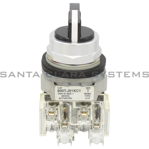 Allen Bradley 800TC-J20KC1B Selector Switch | Finger Safe Product Image