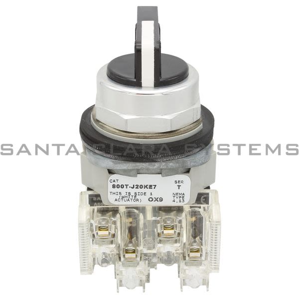 Allen Bradley 800TC-J20KE7B Selector Switch | Finger Safe Product Image