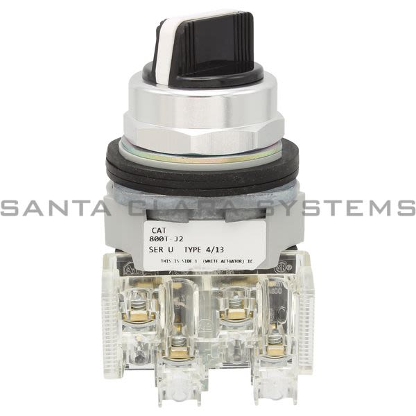 Allen Bradley 800TC-J2A7 Selector Switch | Finger Safe Product Image