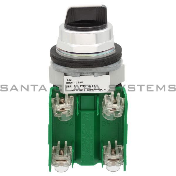 Allen Bradley 800TC-J2BP Selector Switch | Finger Safe Product Image
