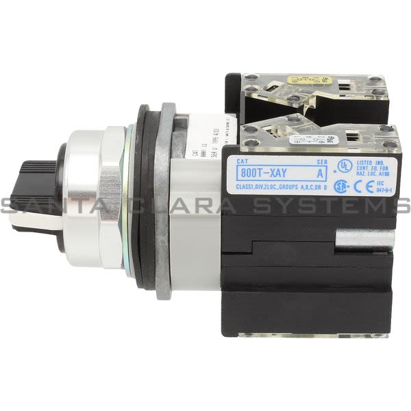 Allen Bradley 800TC-J2BY Selector Switch | Finger Safe Product Image