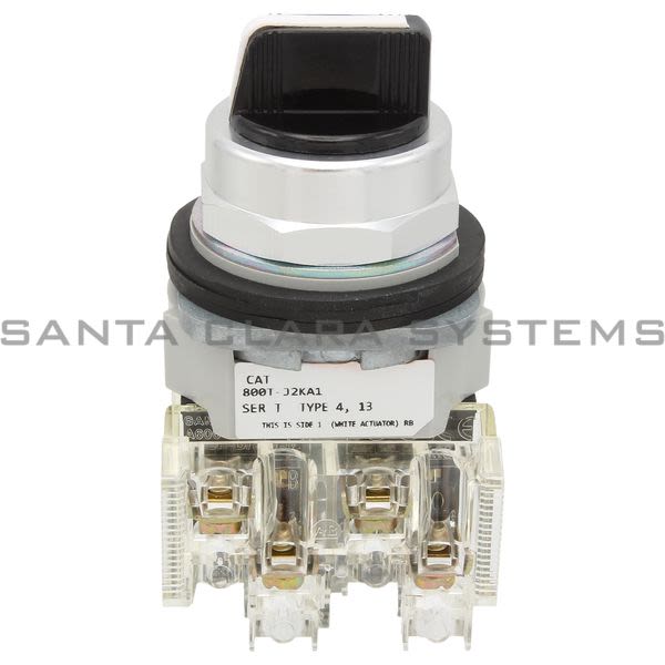 Allen Bradley 800TC-J2KA1B Selector Switch | Finger Safe Product Image