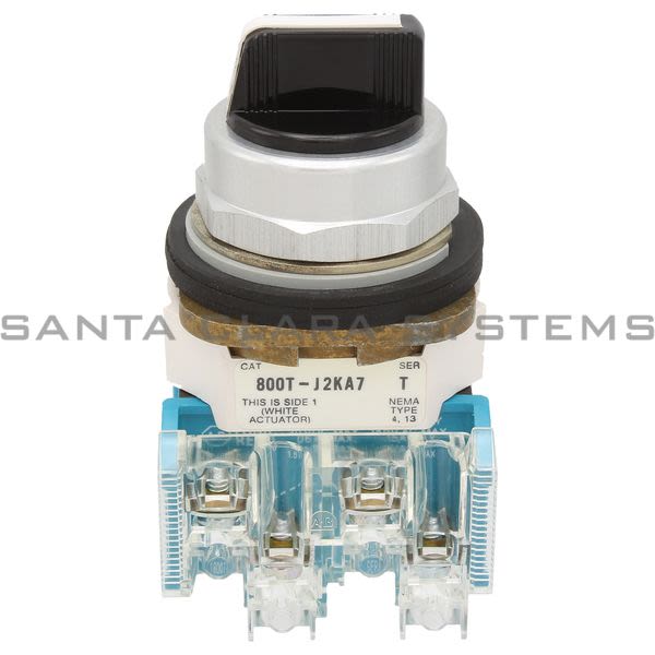 Allen Bradley 800TC-J2KA7BR Selector Switch | Finger Safe Product Image
