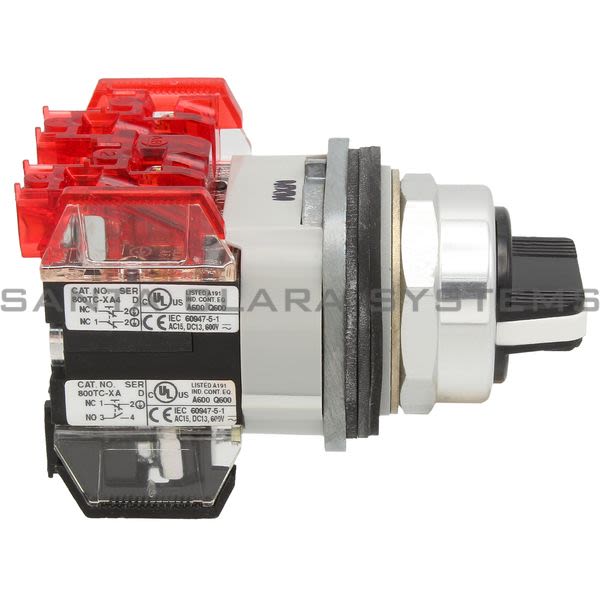 Allen Bradley 800TC-J2KB7ANXX Selector Switch | Finger Safe Product Image