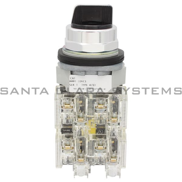 Allen Bradley 800TC-J2KC1ANAX Selector Switch | Finger Safe Product Image