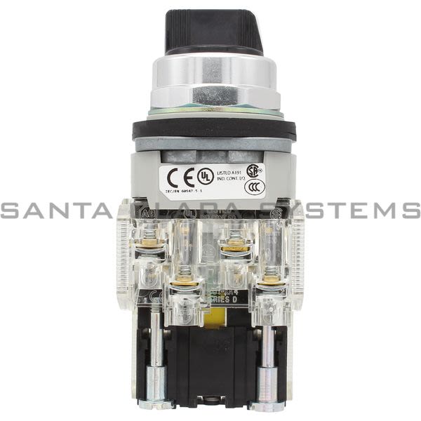 Allen Bradley 800TC-J2KC1ANAX Selector Switch | Finger Safe Product Image