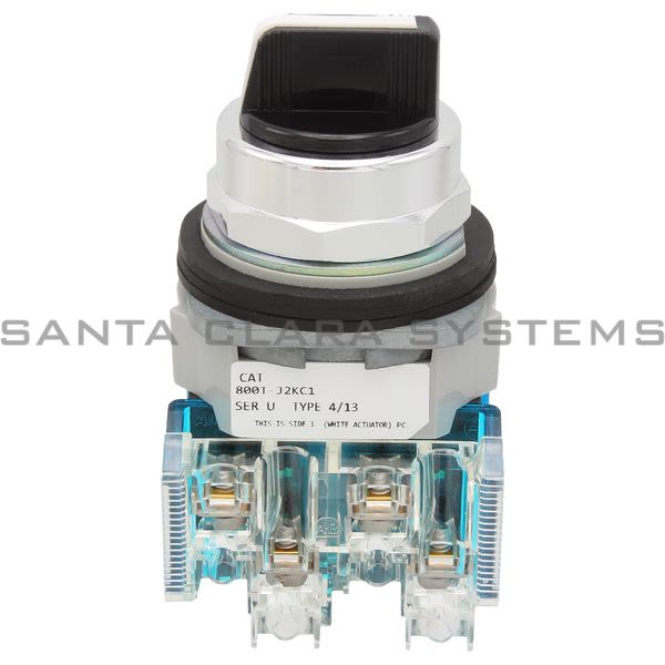Allen Bradley 800TC-J2KC1BV Selector Switch | Finger Safe Product Image