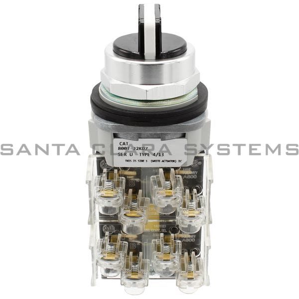Allen Bradley 800TC-J2KD7CCCC Selector Switch | Finger Safe Product Image