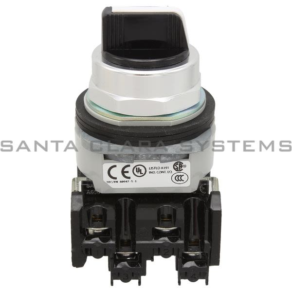 Allen Bradley 800TC-J2KE7B Selector Switch | Finger Safe Product Image