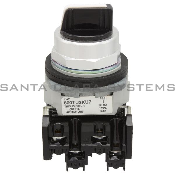 Allen Bradley 800TC-J2KU7B Selector Switch | Finger Safe Product Image