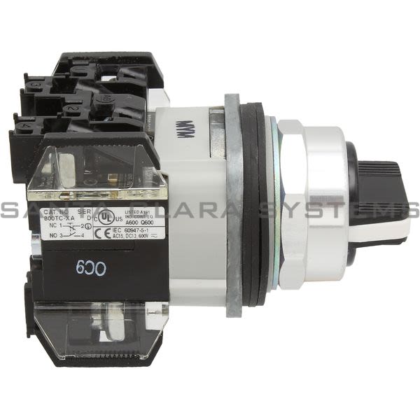 Allen Bradley 800TC-J2KU7B Selector Switch | Finger Safe Product Image
