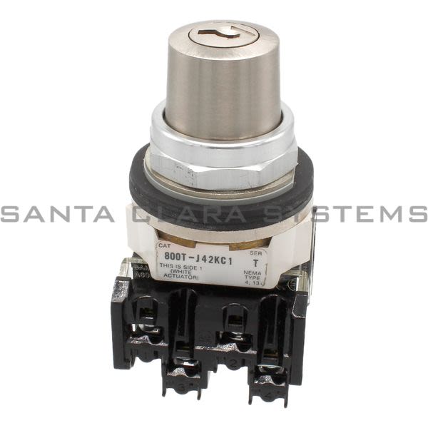 Allen Bradley 800TC-J42KC1B Selector Switch | Finger Safe Product Image