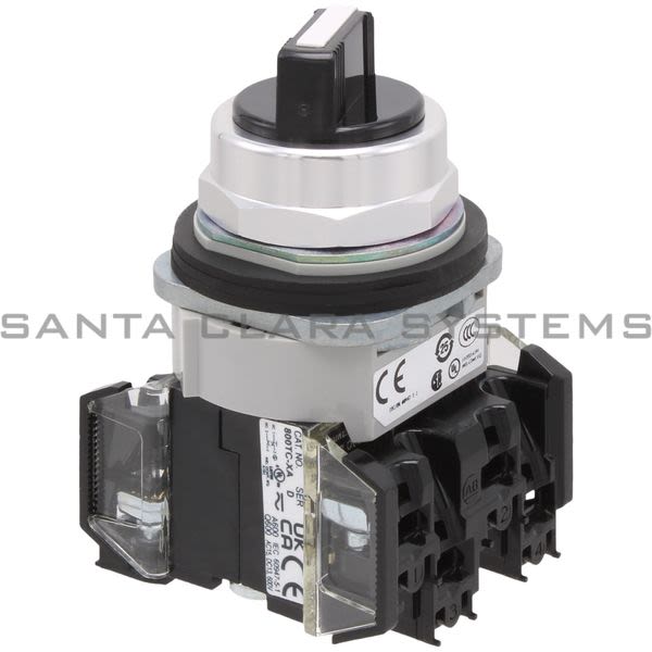 Allen Bradley 800TC-N2KF4B Selector Switch | Finger Safe Product Image