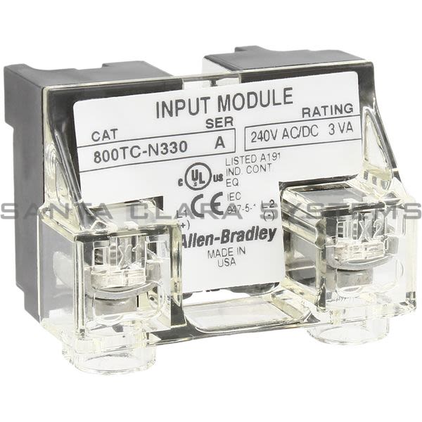 Allen Bradley 800TC-N330 Power Module Finger Safe Product Image