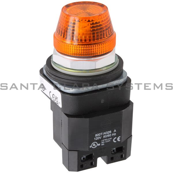 Allen Bradley 800TC-PH26A Pilot Light | Finger Safe Product Image