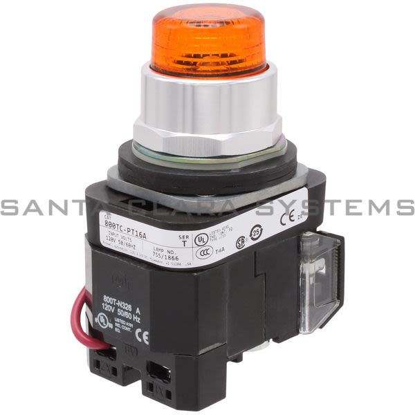 Allen Bradley 800TC-PT16A Pilot Light | Finger Safe Product Image