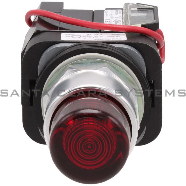 Allen Bradley 800TC-PTH26R Pilot Light | Finger Safe Product Image